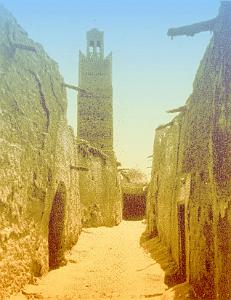 LES GRANDS DESERTS 000013 MINARET A TEMACINE